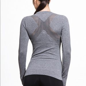 Exhale Alo Top S - Heather Grey